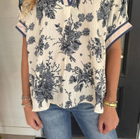 Entro - Baker Floral Top