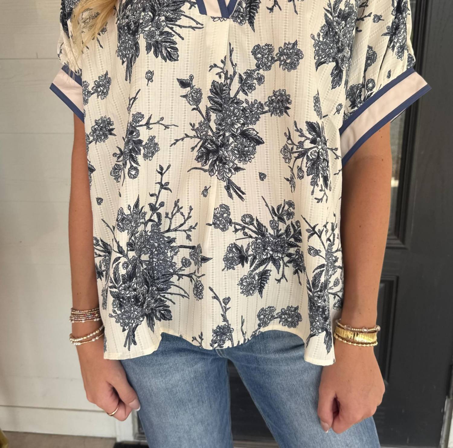 Entro - Baker Floral Top