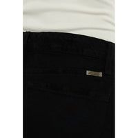 KanCan Denim Mid Rise With Rigid Ends Short in black - women's shorts - view 8