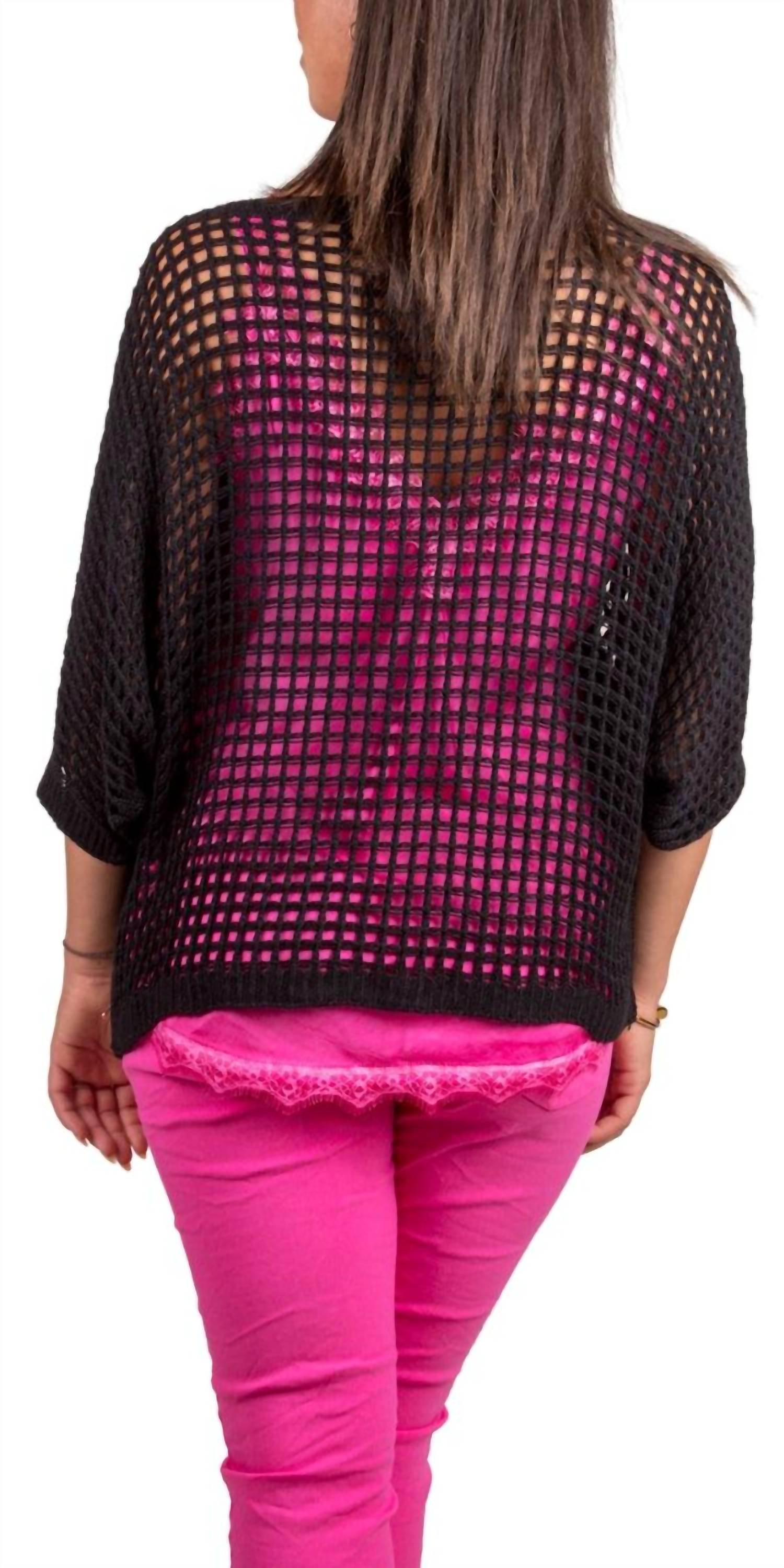 Gigi Moda - Rosana Crew Neck Knit Sweater