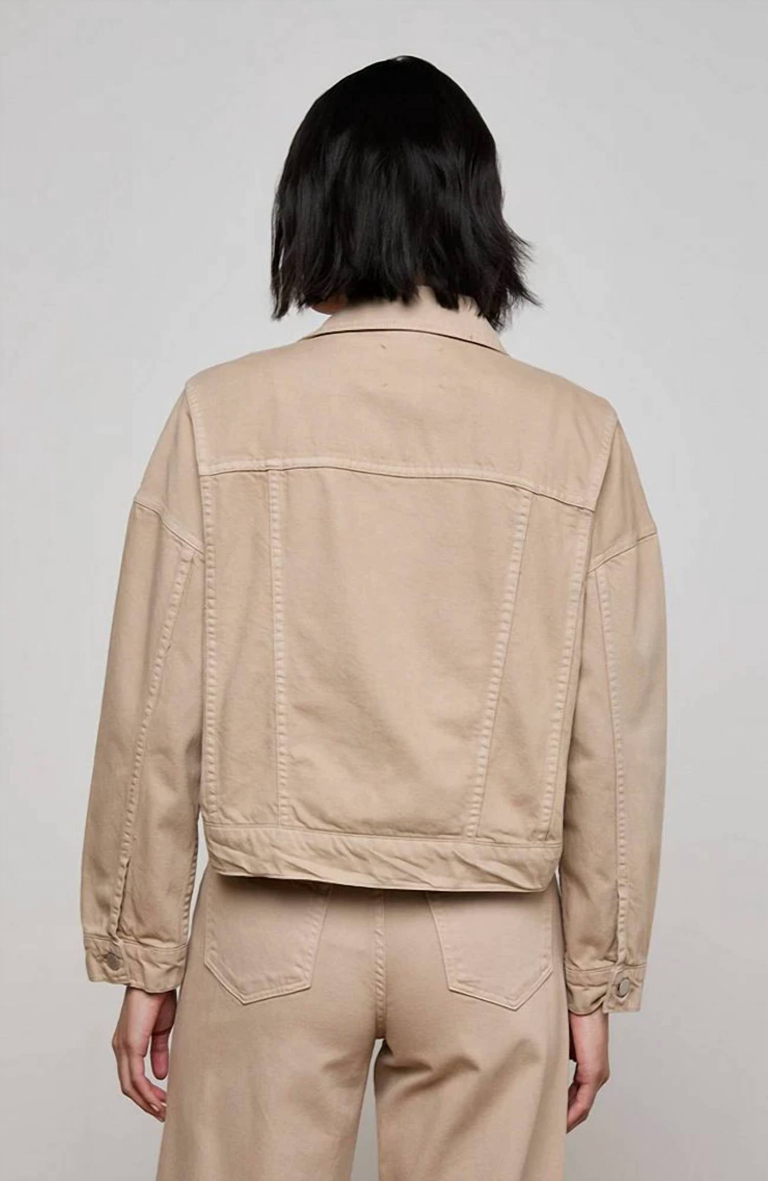 L'Agence - Vianney Hi-Lo Crop Jacket