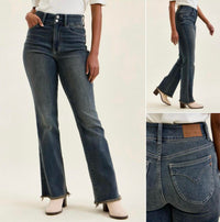 Judy Blue - Double Button Vintage DAISY Bootcut Jeans