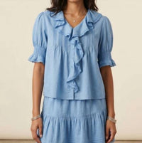 Strawberry Paris - Greta Cotton Blouse