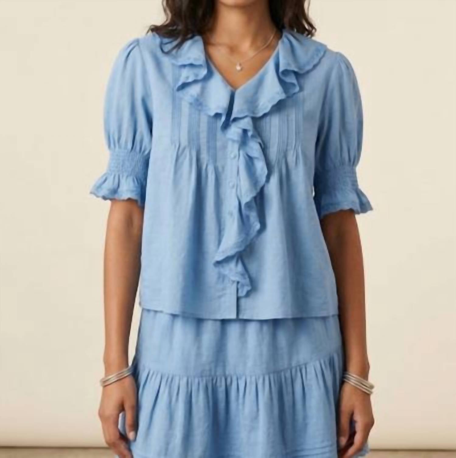 Strawberry Paris - Greta Cotton Blouse