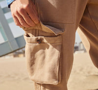 Surfside Supply Men's Keith Cargo Pocket Jogger in chinchilla - men's pants - view 4