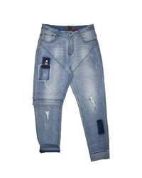 The Athletic Side Of Us - Act Self Denim Premium Street-style Jeans
