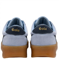 Gola Women's Grandslam Suede Sneakers in air navy gum - women's sneaker - view 4