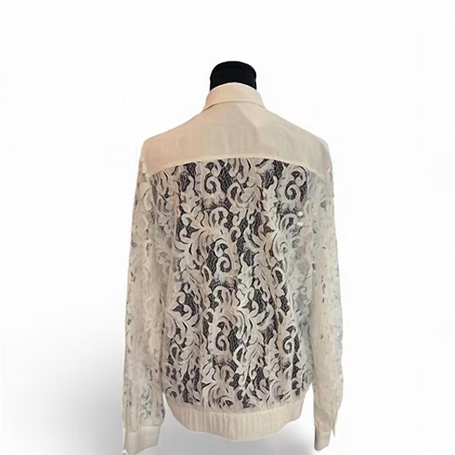 Zems - Women's Lace Blouse Jacket