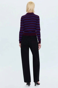 Pistola - Tate High Rise Bowed Straight Leg Jeans