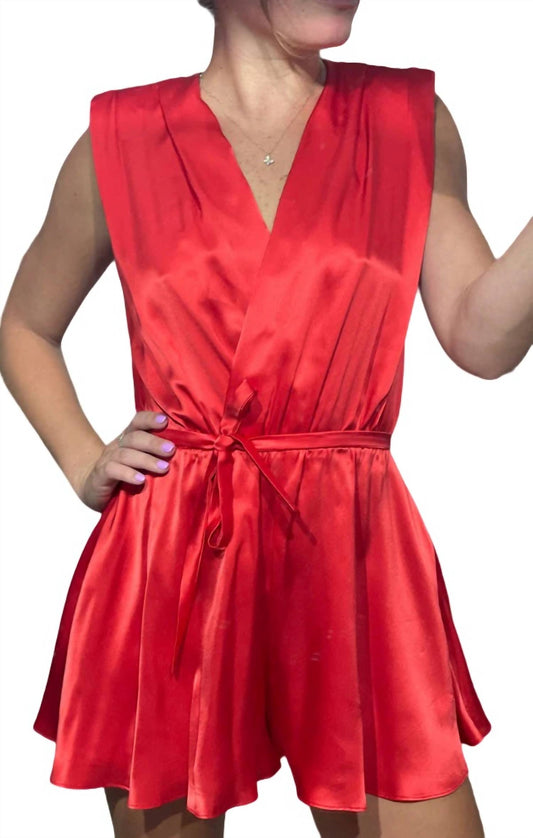 Amanda Uprichard - Lamarca Silk Romper