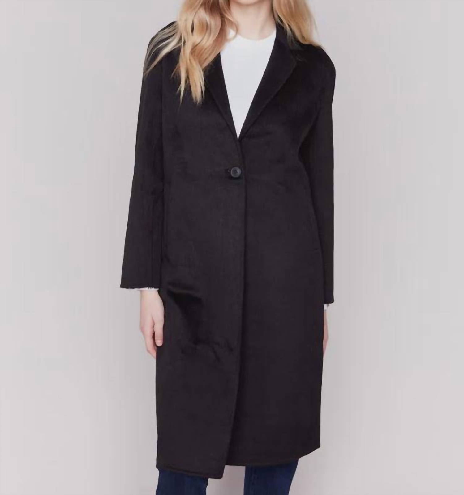Charlie B - Double Face Long Coat