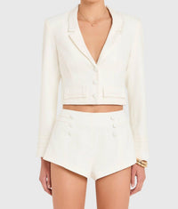 Amanda Uprichard - Courtney Long Sleeve Jacket