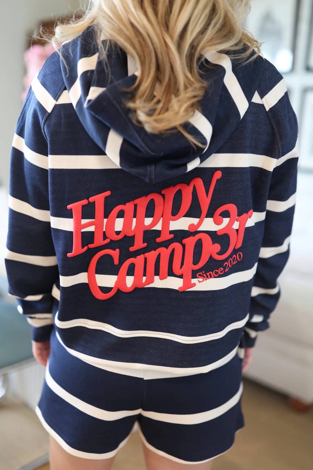 The Happy Camp3R - Half Zip Scuba Hoodie