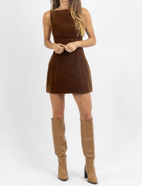Sofie The Label - LOUISA AMBER VELVET DRESS