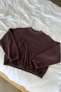 Le Bon Shoppe - Cotton Terry Daisy Long Sleeve Top