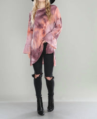 Collective Rack - Tie Dye Textured Top