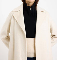 Brodie Cashmere - Knitted Half-zip Collar Dickey