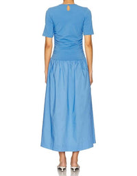 never fully dressed Grace Dress in cornflower blue - women's dress - detail view