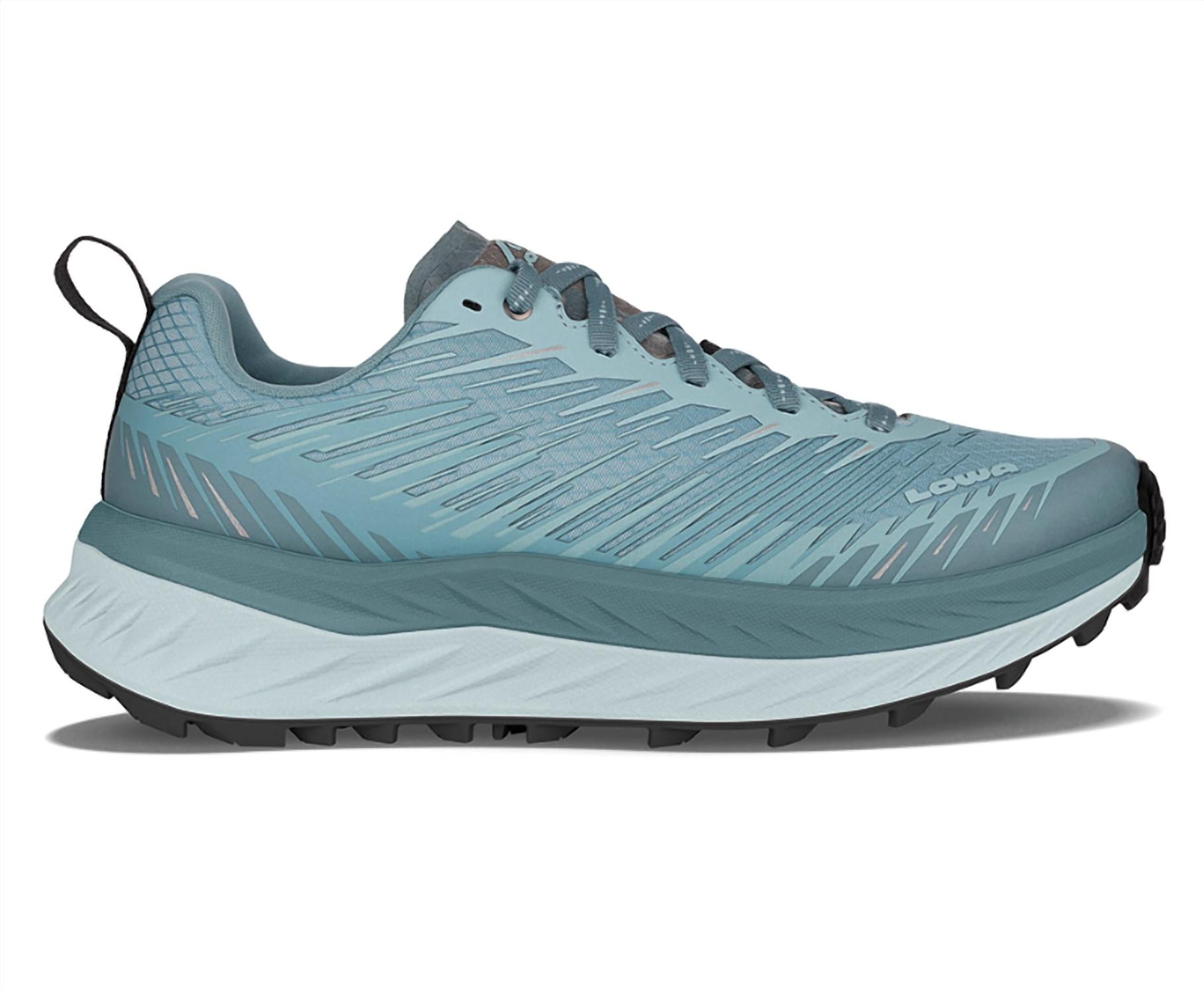 LOWA Women's Fortux All Terrain Running Shoes in arctic - women's sneaker - detail view
