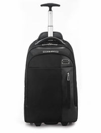 Eco Style Men's Exec Rolling Backpack in black - men's bag