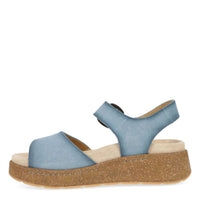 dansko Women's Bianca Ankle Strap Sandal in blue - women's sandal