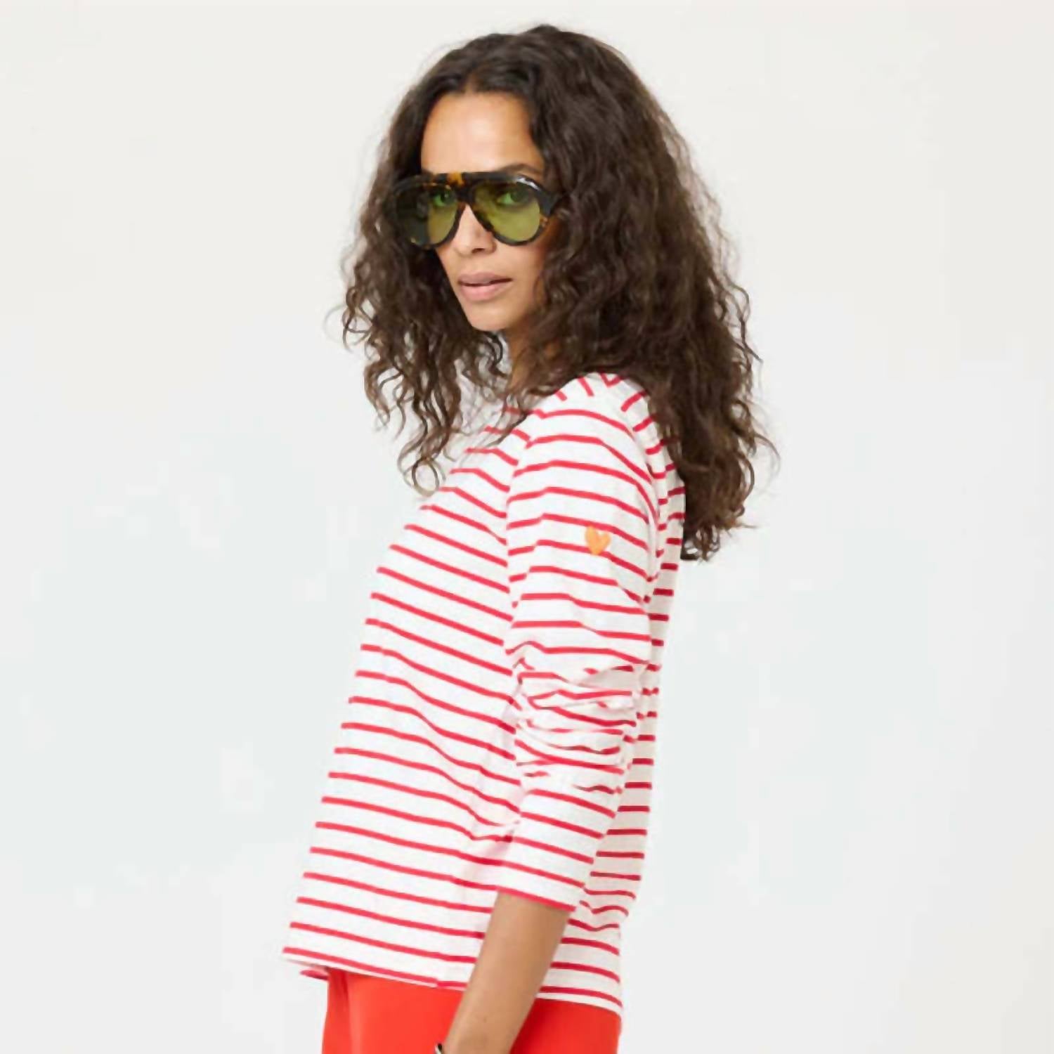 Kerri Rosenthal - Long Sleeve Stripe Tee