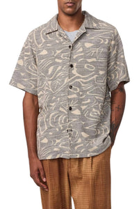 NN07 Julio Short Sleeve Shirt in demitasse - men's shirt