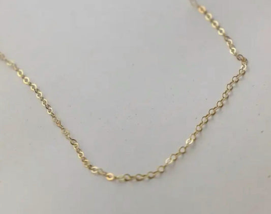 Katie Waltman - Women's Gold Filled Cable Chain Necklace