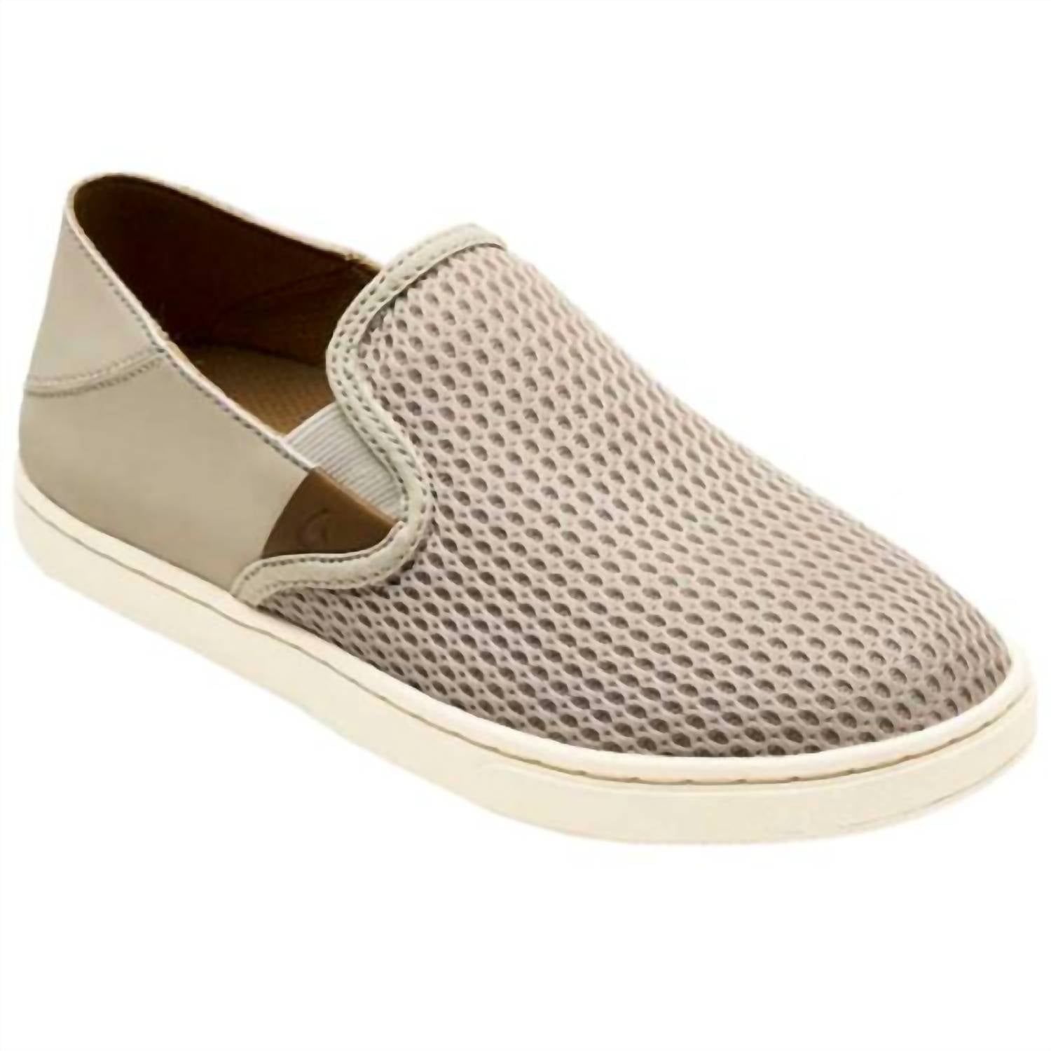 OluKai Women’s Pehuea Breathable Slip On Shoes in tapa tapa - women's sneaker - view 4
