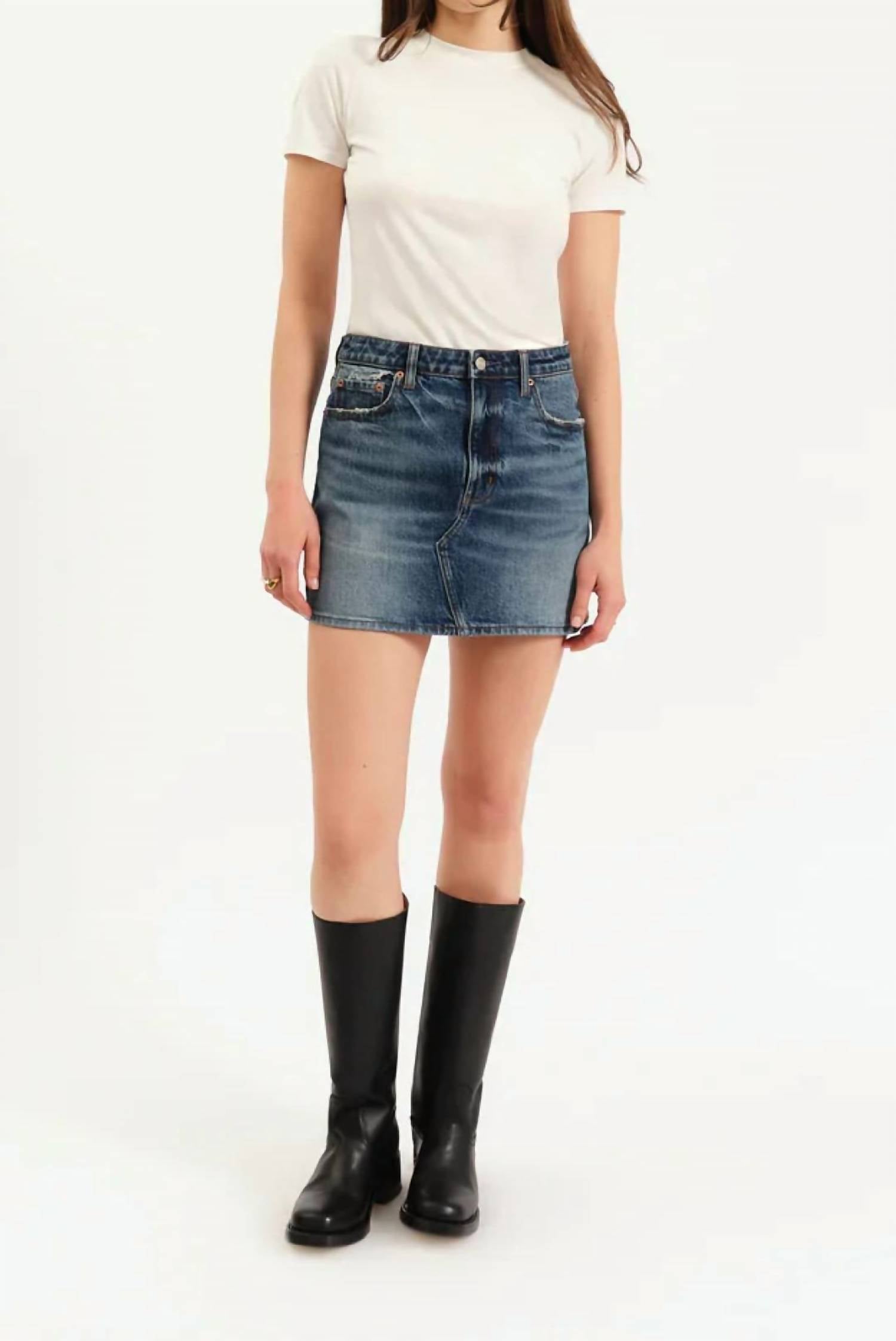 Daze - Authentic Malibu Denim Skirt