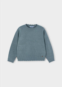 Mayoral - Girl's Soft Pointelle Sweater