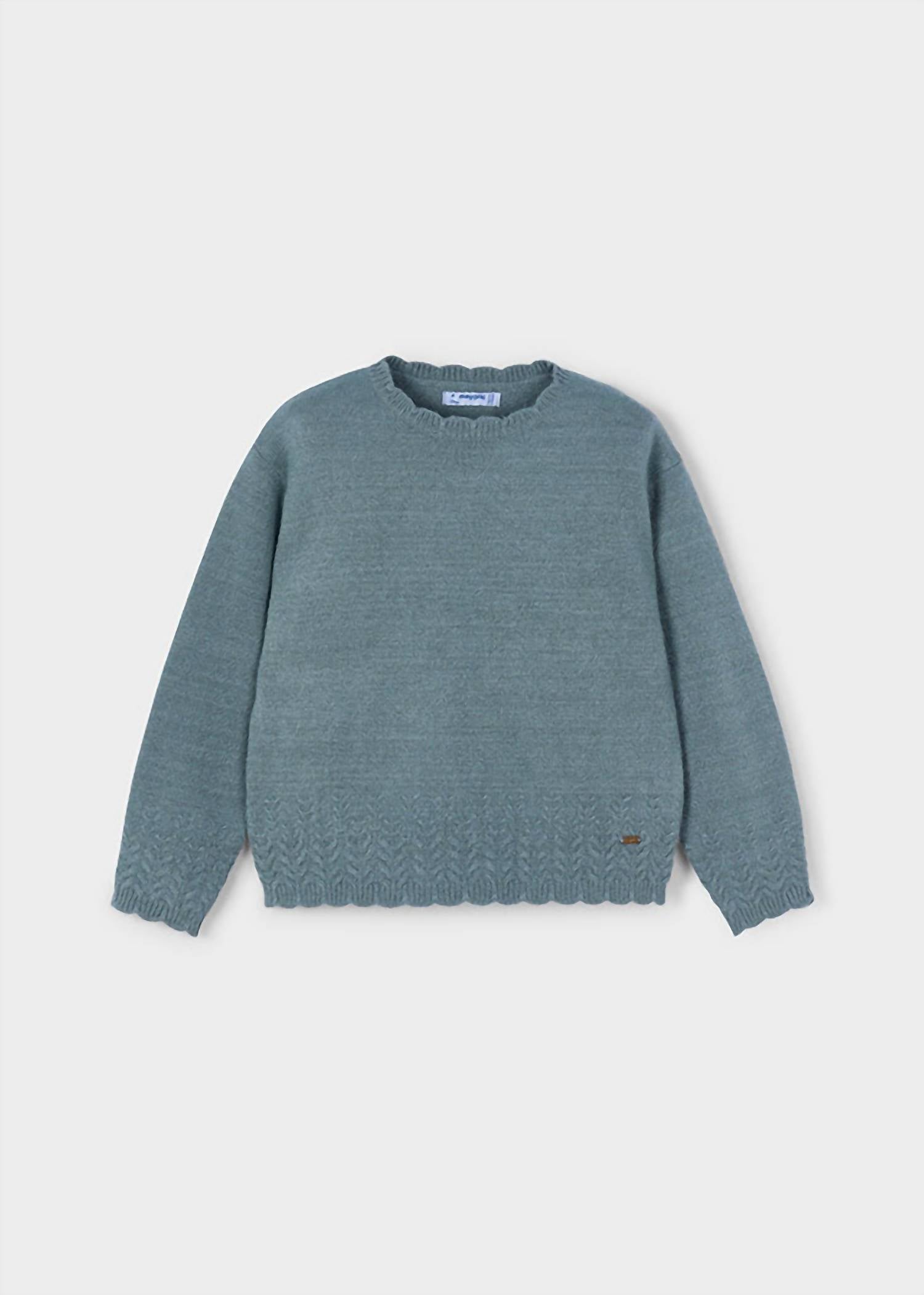 Mayoral - Girl's Soft Pointelle Sweater