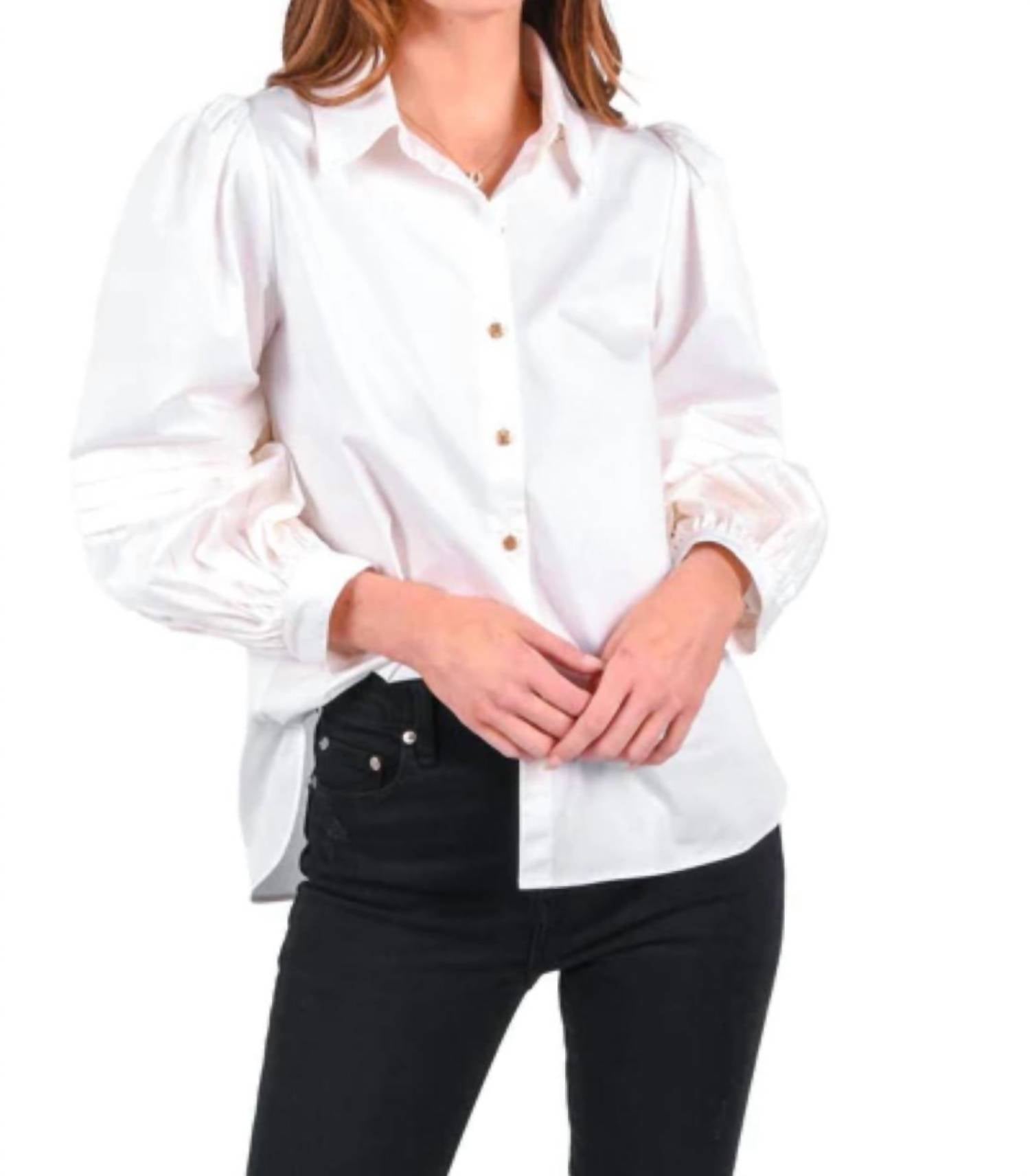Emily Mccarthy - Oxford Cotton Poplin Shirt
