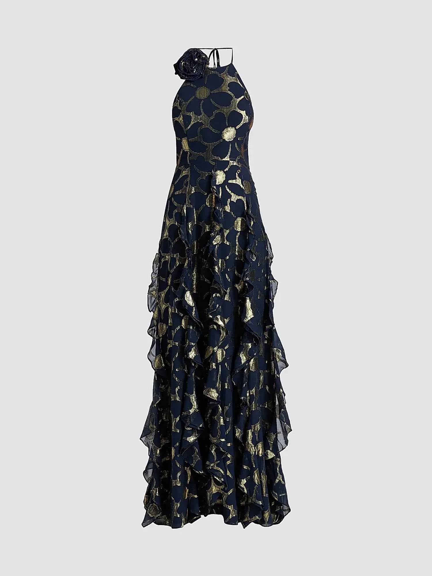 Ramy Brook - Idella Daisy Metallic Gown
