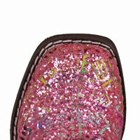 Roper - Girl's Southwest Glitter Aztec Boots