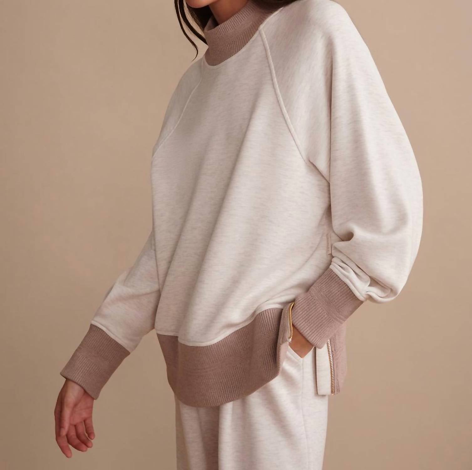 Varley - Loxley Raglan Boyfriend Sweater