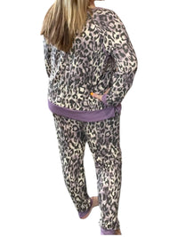 Honeyme - Leopard Lounge Set