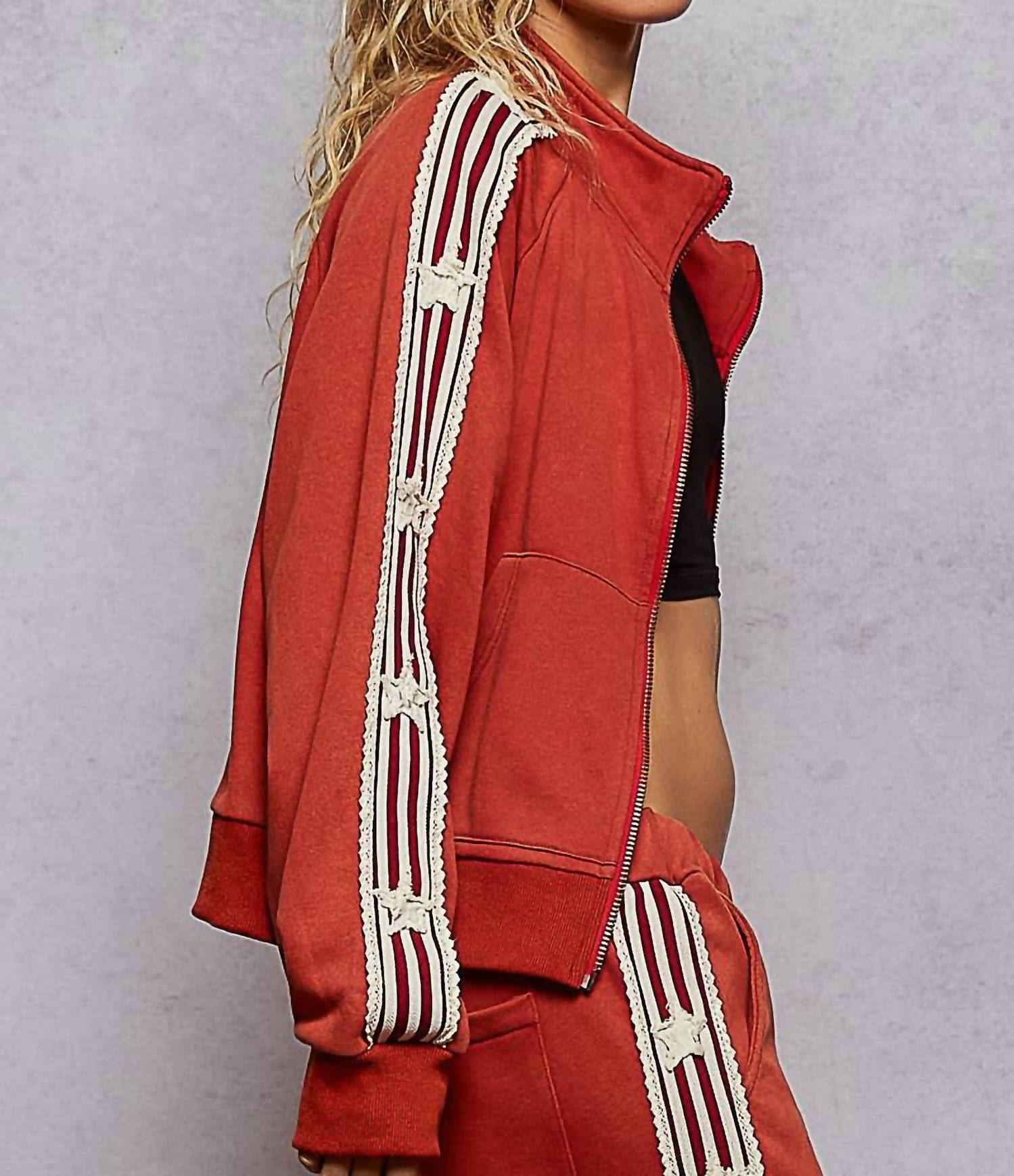 Pol - Starry Patch Jacket