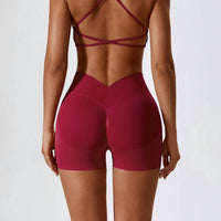 Rockstar Peach - Sienna V Back Shorts