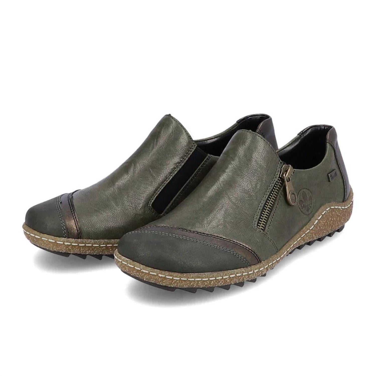 Rieker - Women's Slip On Suede Shoes