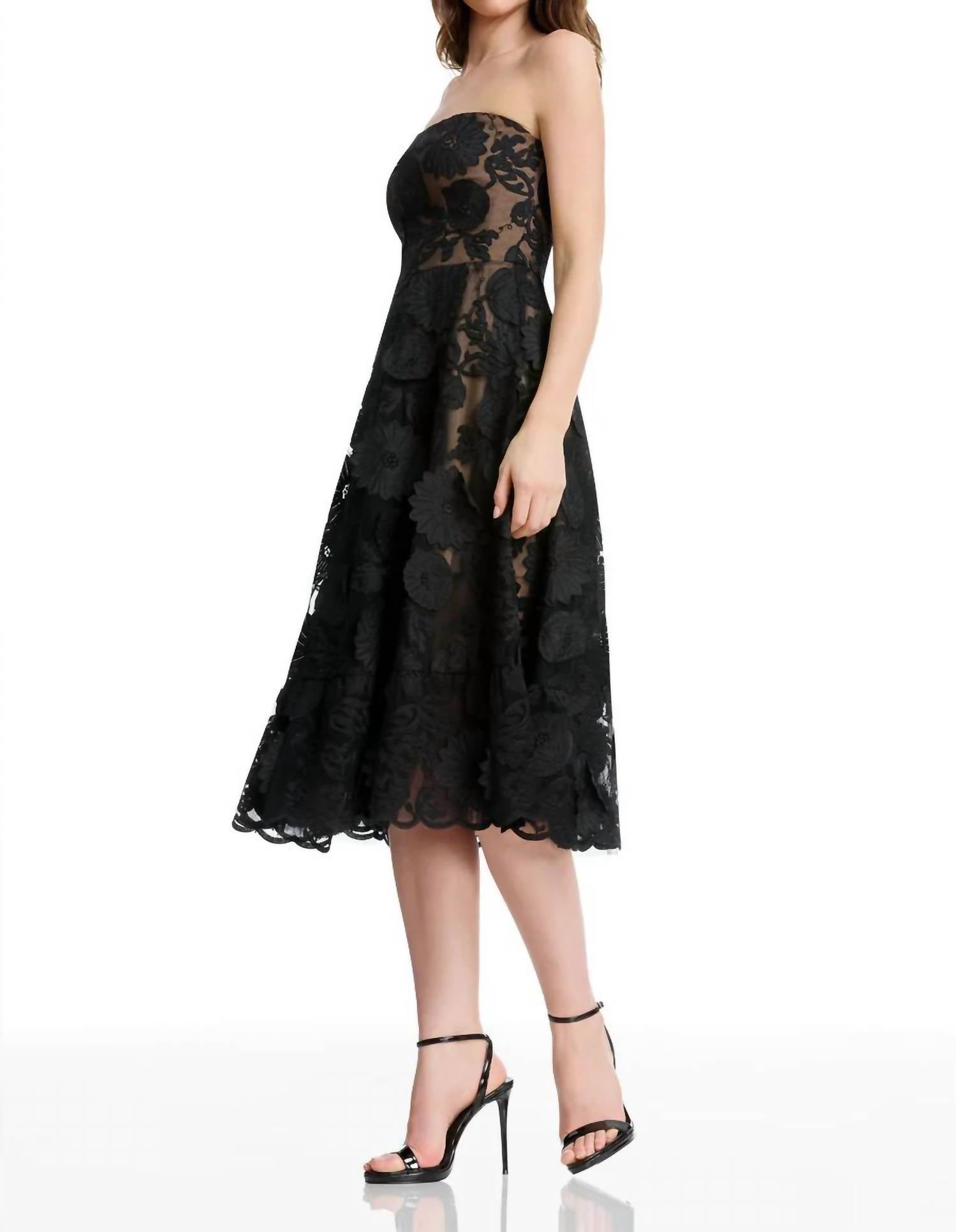 Dress The Population - Kailyn Midi Dress