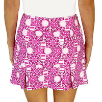 Katherine Way - Scottsdale Pleated Hem Skort