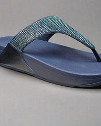 Fitflop - Women's Lulu Crystal Toe-post Sandals