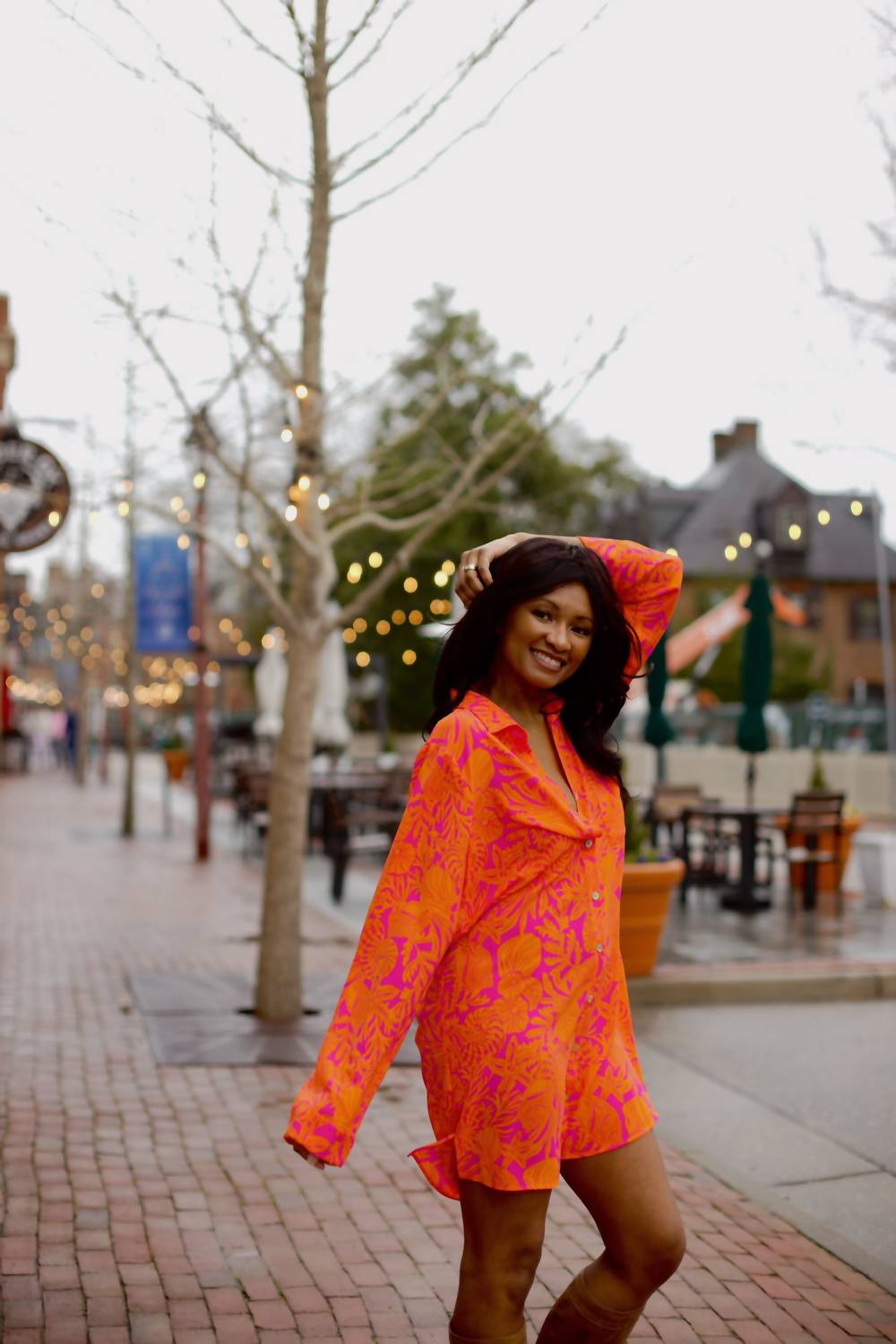 Show Me Your Mumu - Beachclub Button Down Mini Dress