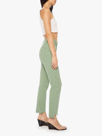 Mother - High Waisted Rider Ankle Step Fray Jeans