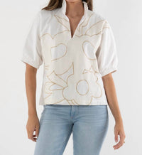 Emily Mccarthy - Poppy Short Sleeve Top