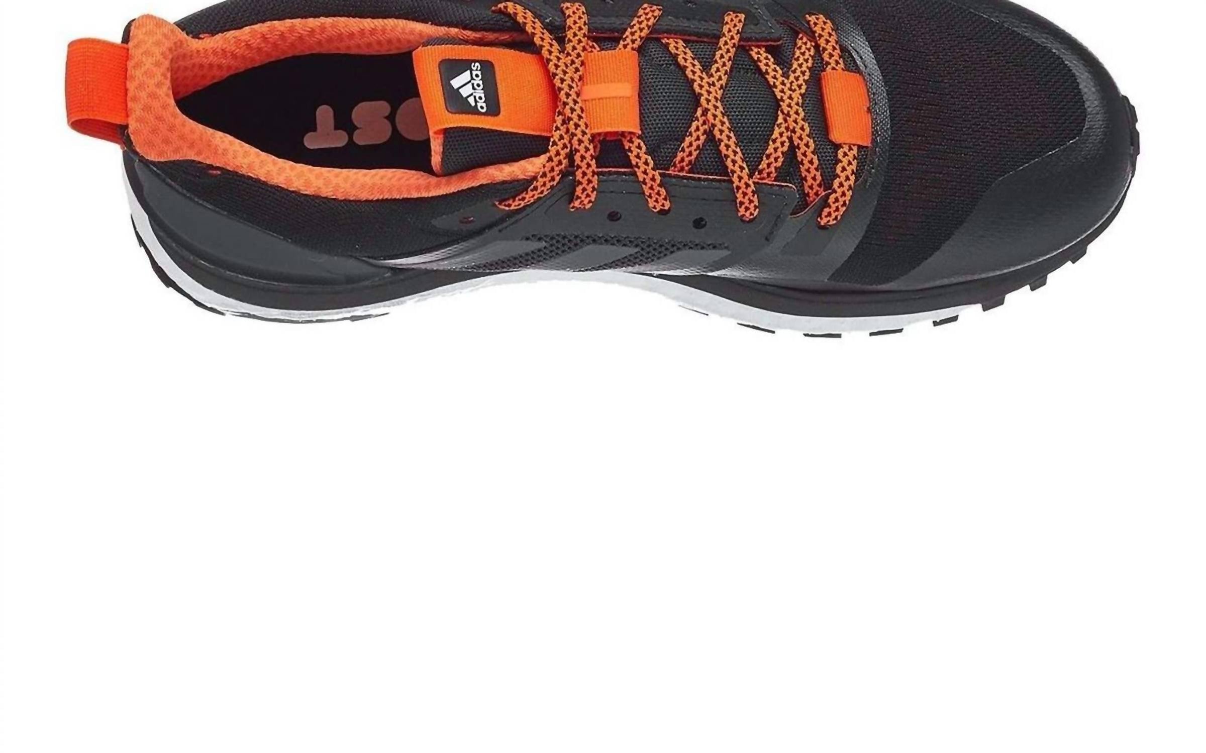 adidas Men's Supernova Trail Running Shoes in carbon - men's shoe - view 4