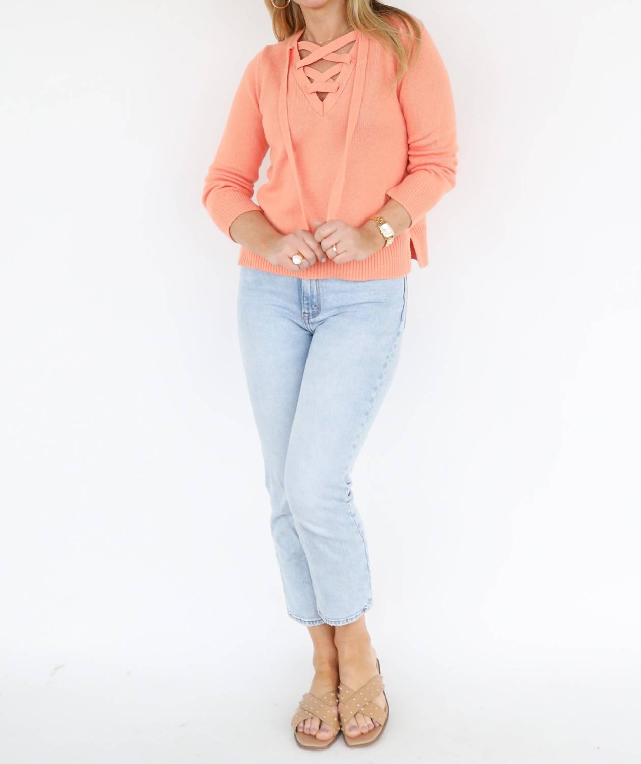 Burgess Sweaters - Saylor Long Sleeve Top