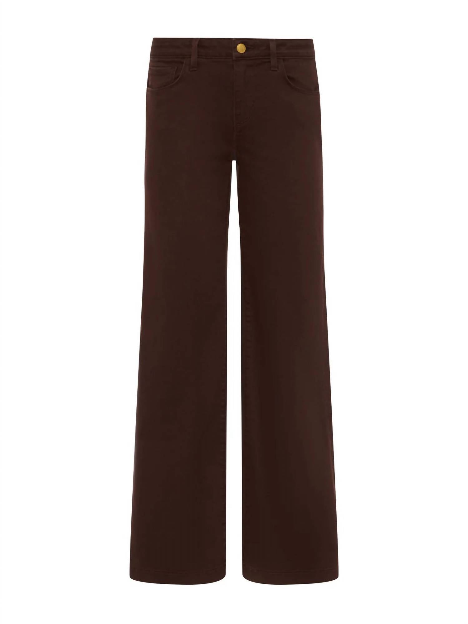 L'Agence - Women's Joanne Low Rise Wide Leg Pants