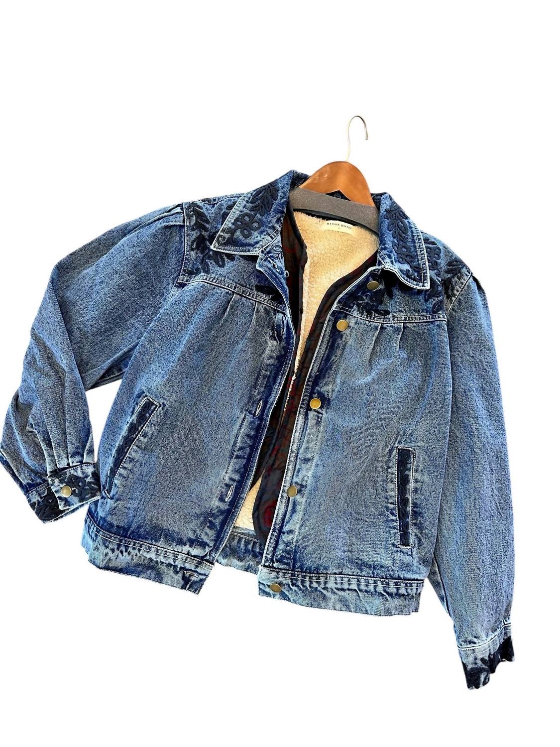 Maison Hotel - Wesley Embroidered Denim Jacket